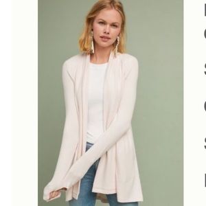 Anthro | Saturday Sunday Brushed Fleece Cardigan